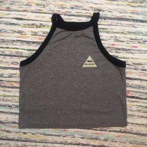 Alien “Believer” Crop top